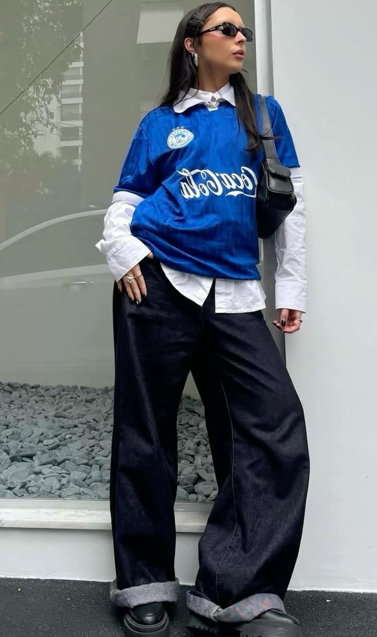 Jersey sportswear look