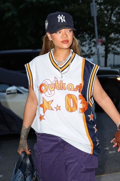 Casual jersey outfit